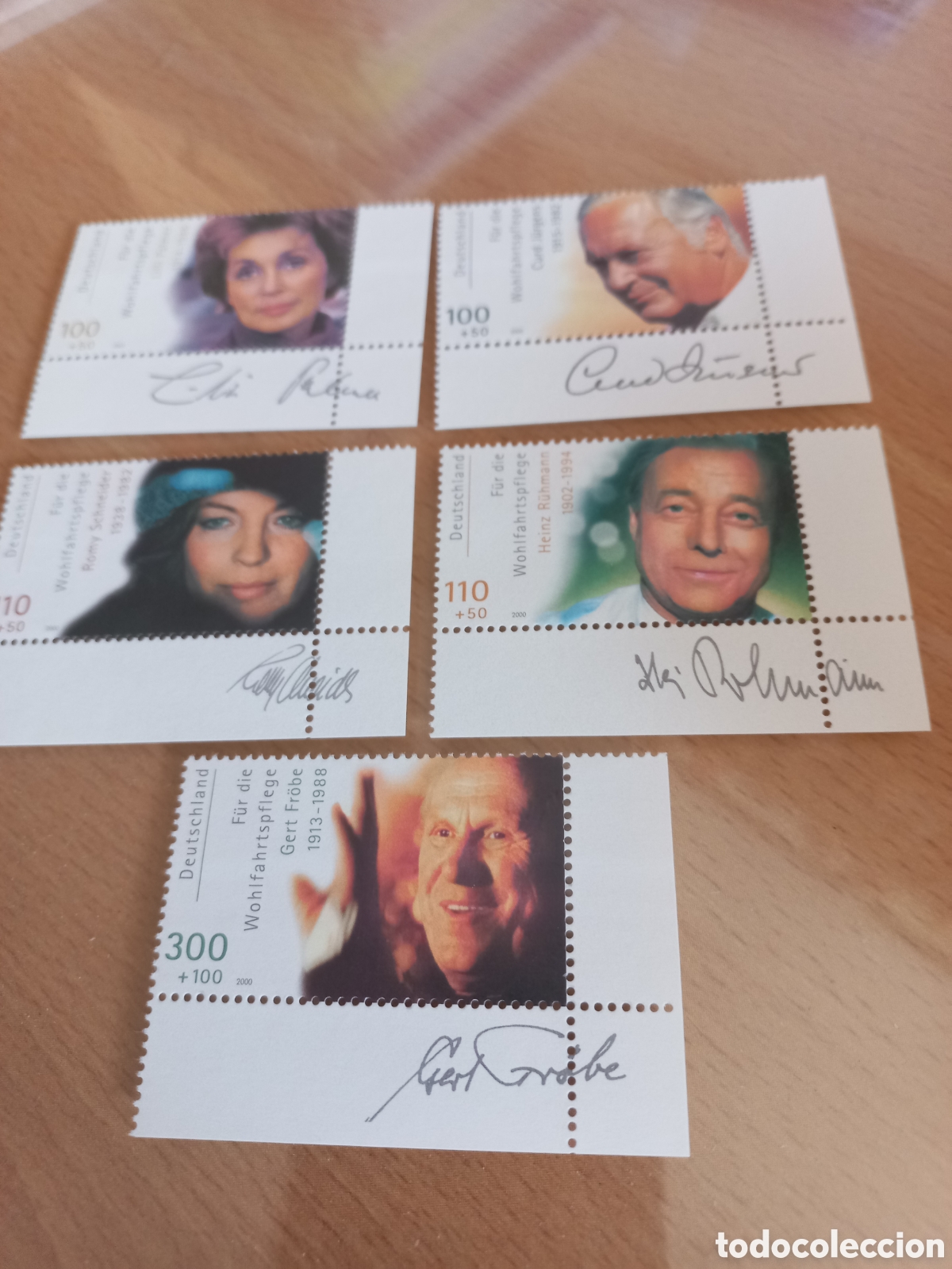 Sellos: SERIE DE SELLOS ALEMANIA **A&Ntilde;O 2000