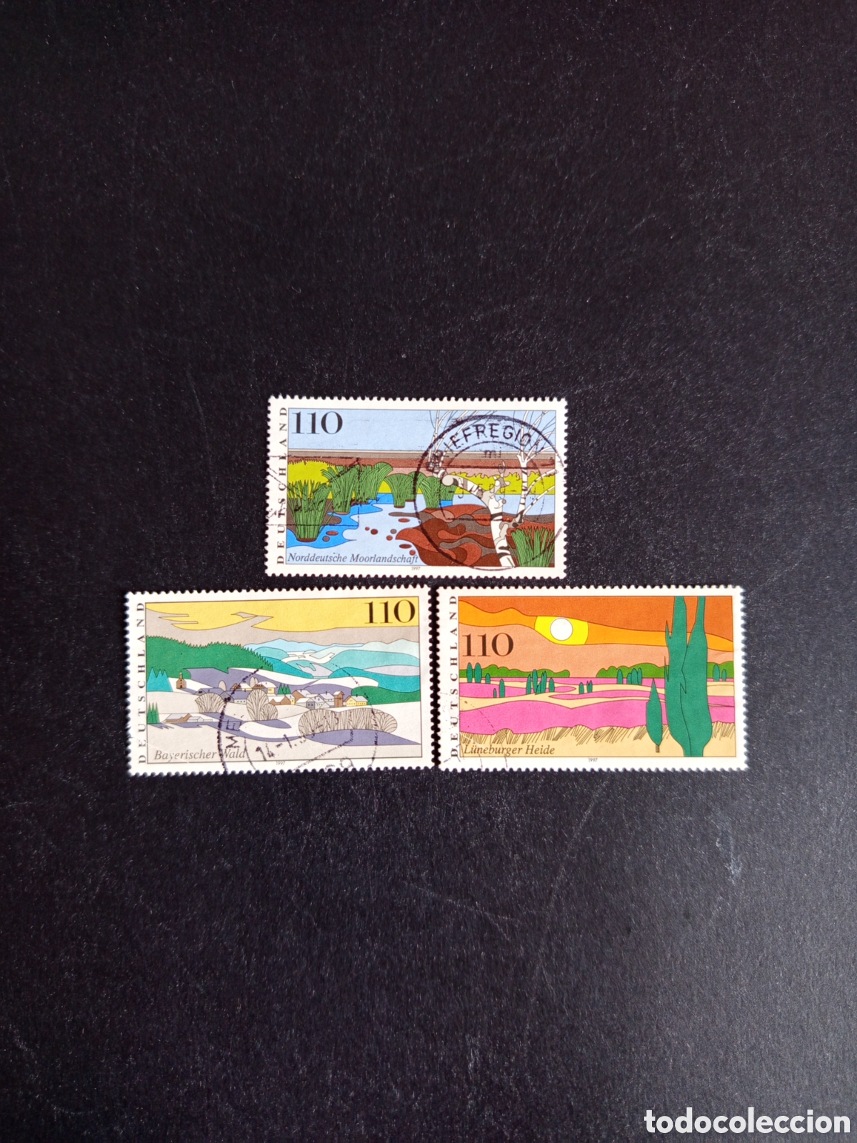 Briefmarken: Alemania, 1997. Im&aacute;genes de Alemania. Yvert 1775/7. Pedido m&iacute;nimo 3 &euro;. Ver fotos