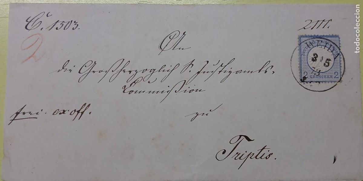 Sellos: Imperio alem&aacute;n. 2 Groschen 1872 - Foto 1