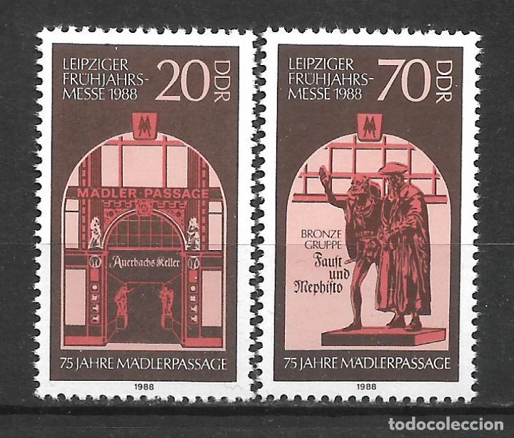 Timbres: alemania ddr 1988 michel 3153/3154 ** mnh - 5/27