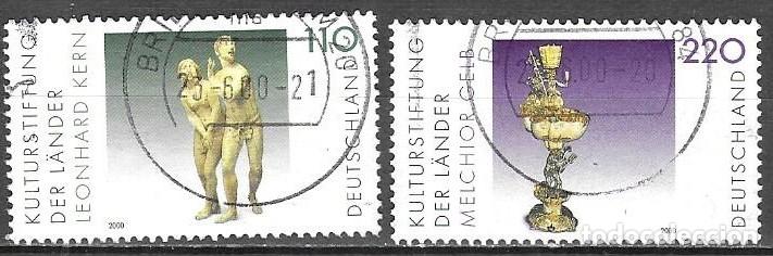 Timbres: SELLOS USADOS DE ALEMANIA 2000, YT 1940/ 41
