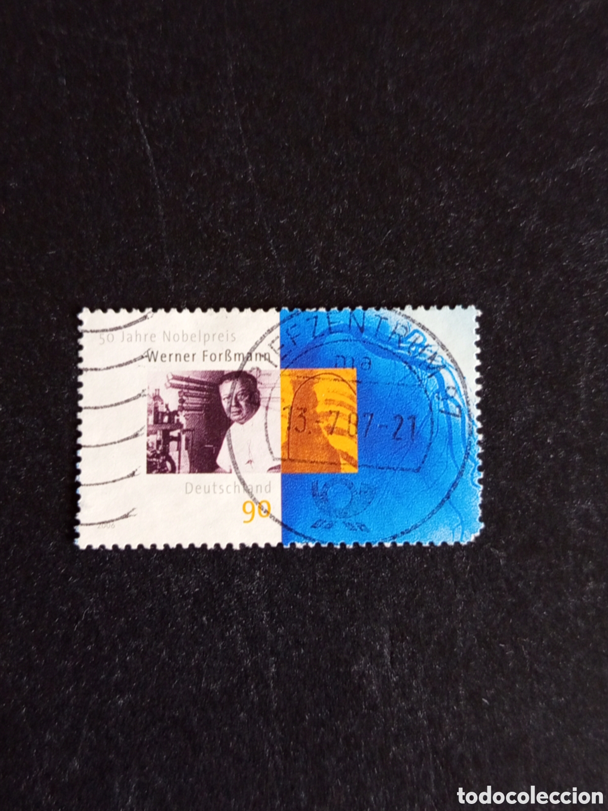 Francobolli: Alemania, 2006. Werner Forssmann. Nobel Medicina. Yv 2396. Pedido m&iacute;nimo 3 &euro;. Ver fotos