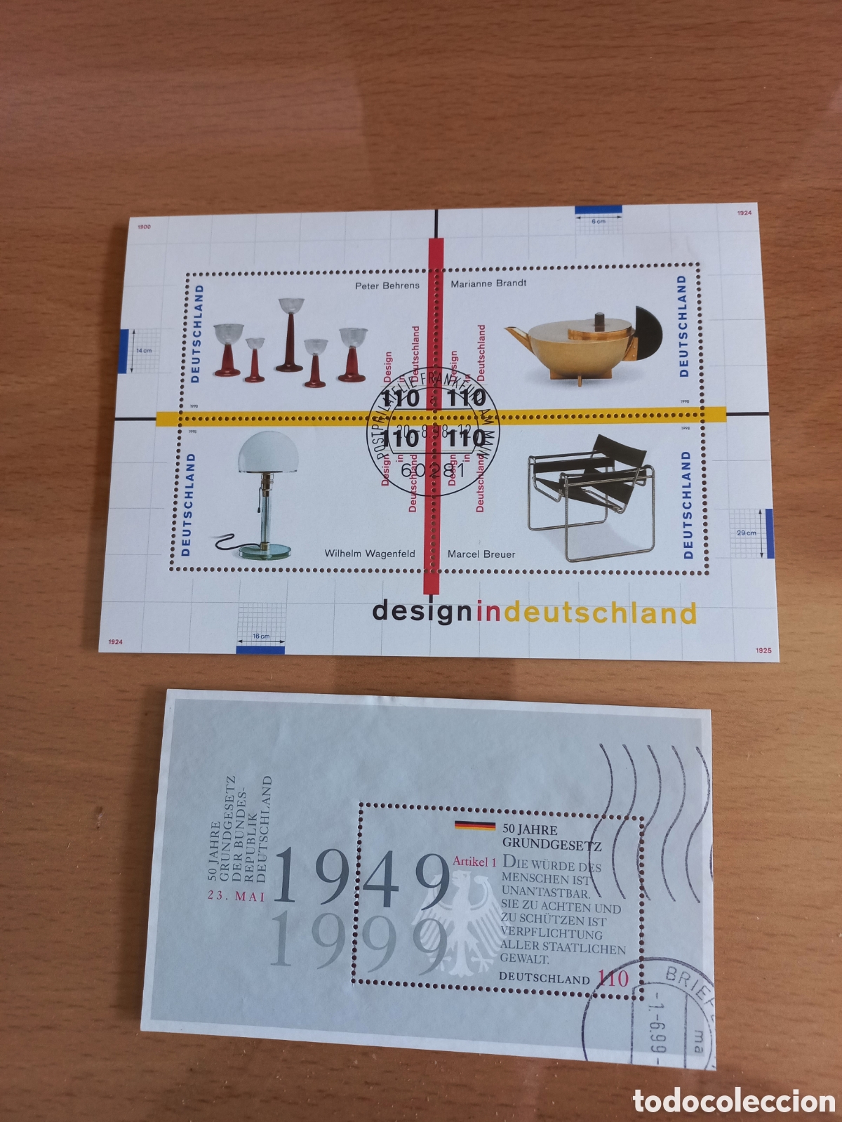 Selos: HOJITAS ALEMANIA USADAS.
