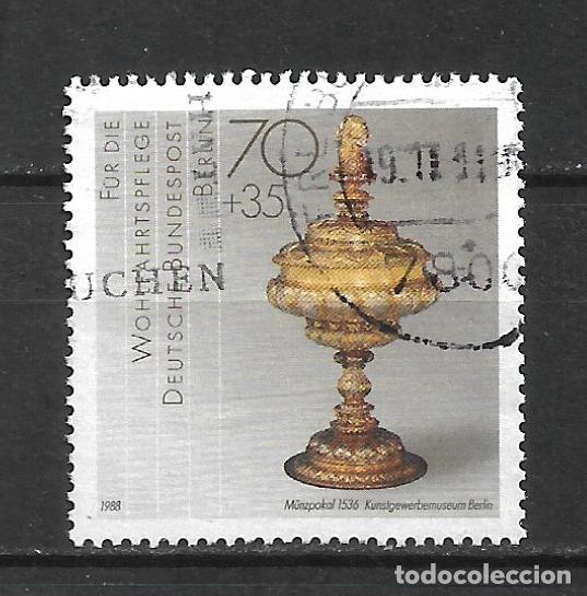 Selos: alemania berlin 1988 sello usado - 8/19