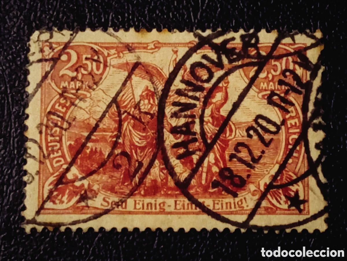 Stamps: ALEMANIA IMPERIO - 1920 - UNI&Oacute;N DEL NORTE Y DEL SUR