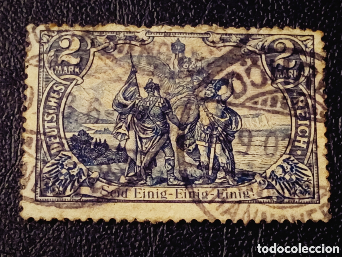 Stamps: SELLOS ALEMANIA IMPERIO YVERT 78 A&Ntilde;O 1902/04 FIJASELLOS ALEGORIA