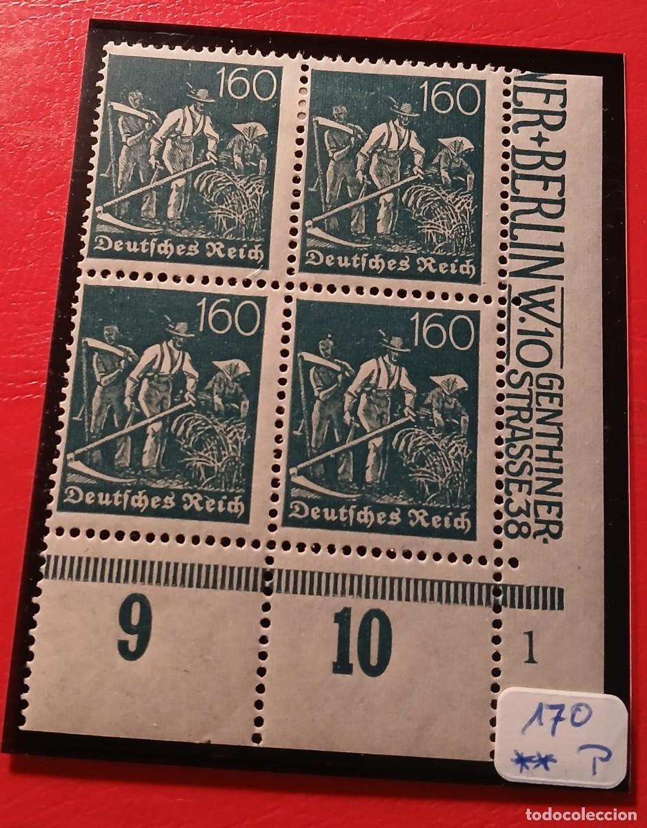 Sellos: Imperio alem&aacute;n 1921 . PLACA PRIMERA - Foto 1