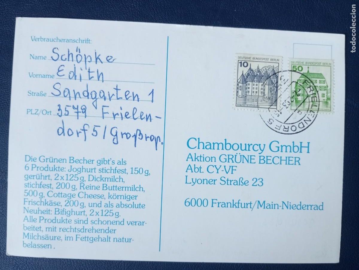 Timbres: ALEMANIA, BERLIN, 1983, CASTILLOS, MICHEL 532, 615