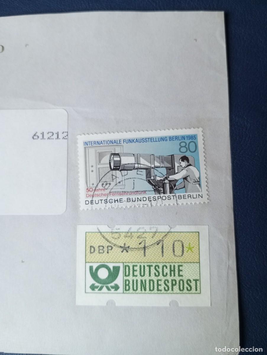Sellos: ALEMANIA, BERLIN, 1985, FRONTAL - Foto 2