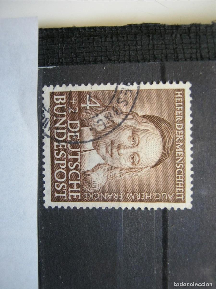 Stamps: ALEMANIA FEDERAL 1953 YVERT 59 USADO PERFECTO.