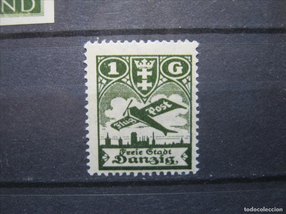 Selos: ALEMANIA DANZIG A&Eacute;REOS 1924 YVERT 22 MNH** SIN CHARNELA LUJO.