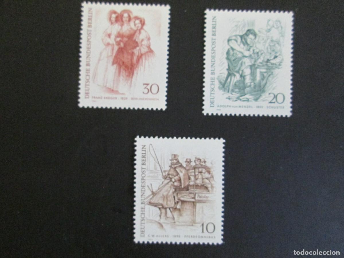 Francobolli: Alemania Berl&iacute;n. Lote de 3 sellos de 1969