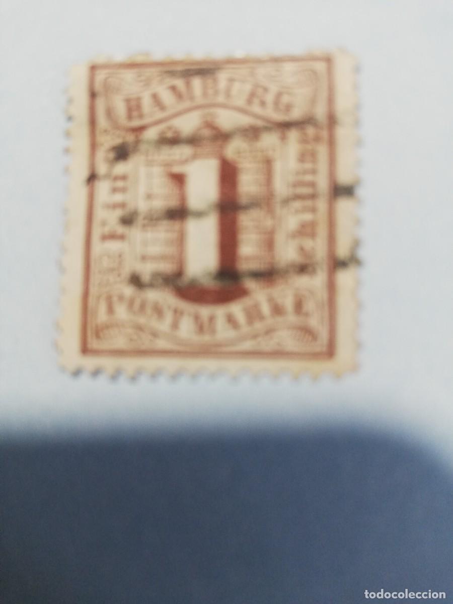 Francobolli: ALEMANIA ESTADOS HAMBURGO A&Ntilde;O 1864