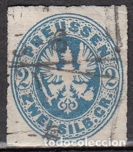 Timbres: ALEMANIA. PRUSIA 1861 - Yvert 18 &ordm; USADO