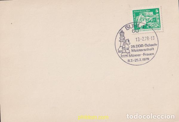 Briefmarken: 717592 USED ALEMANIA DEMOCRATICA 1980 CONSTRUCCIONES SOCIALISTAS