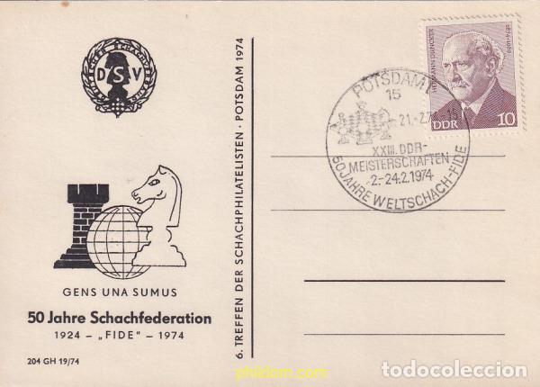 Briefmarken: 717636 USED ALEMANIA DEMOCRATICA 1974 PERSONALIDADES