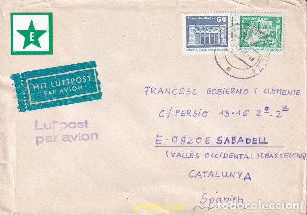 Briefmarken: 730041 USED ALEMANIA DEMOCRATICA 1973 CONSTRUCCIONES SOCIALISTAS