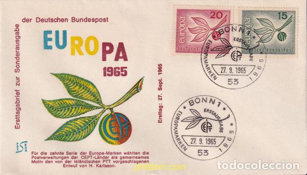 Briefmarken: 710381 USED ALEMANIA FEDERAL 1965 EUROPA CEPT. ESPIGA EUROPA