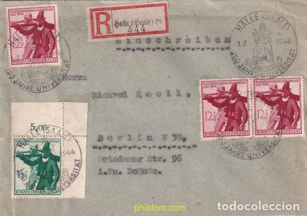 Francobolli: 717754 USED ALEMANIA 1944 7 TORNEO DE TIRO EN INNSBRUCK
