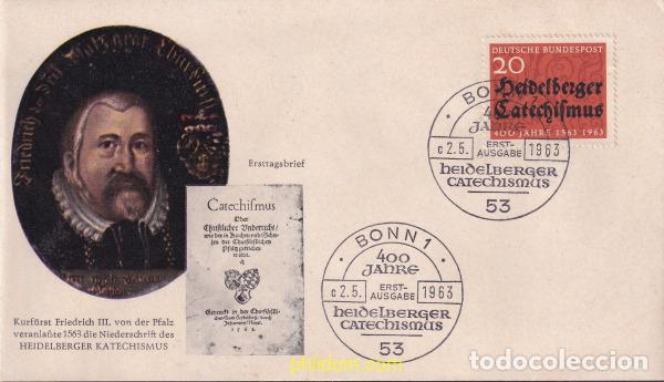 Francobolli: 710406 MNH ALEMANIA FEDERAL 1963 4 CENTENARIO DEL CATECISMO DE HEIDELBERG