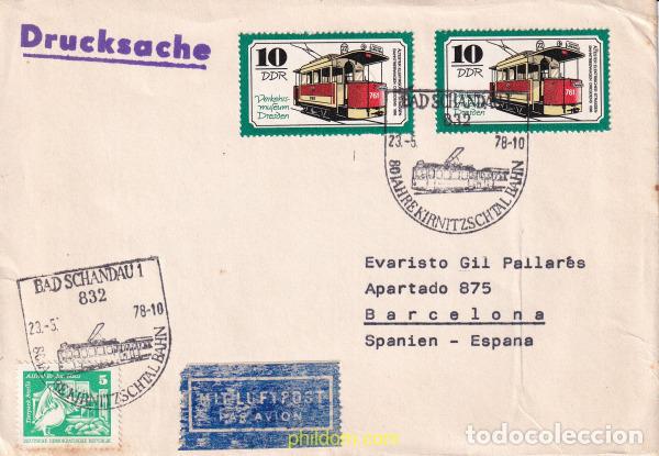 Francobolli: 730037 USED ALEMANIA DEMOCRATICA 1977 MUSEO DEL TRANSPORTE EN DRESDE