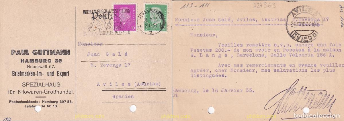 Francobolli: 727363 USED ALEMANIA 1928 PRESIDENTES