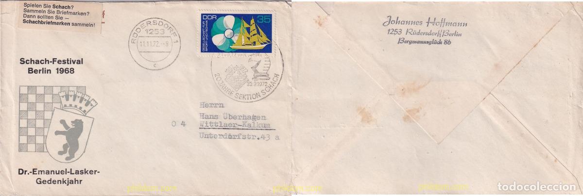 Briefmarken: 717645 USED ALEMANIA DEMOCRATICA 1972 ASOCIACION DEPORTIVA Y TECNICA