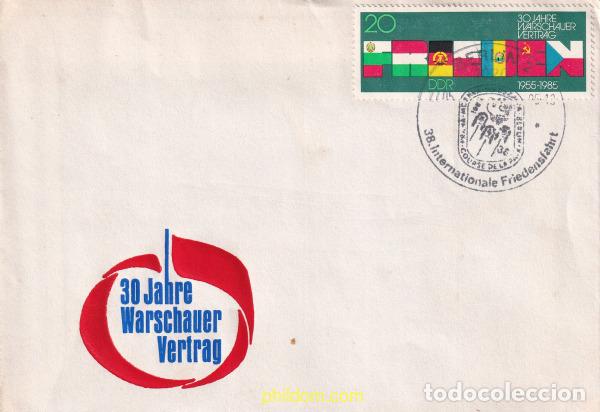 Sellos: 727360 USED ALEMANIA DEMOCRATICA 1985 30 ANIVERSARIO DEL PACTO DE VARSOVIA