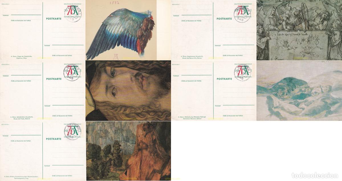Sellos: 727715 USED ALEMANIA FEDERAL 1971 500 ANIVERSARIO DEL NACIMIENTO DE ALBRECHT D&Uuml;RER