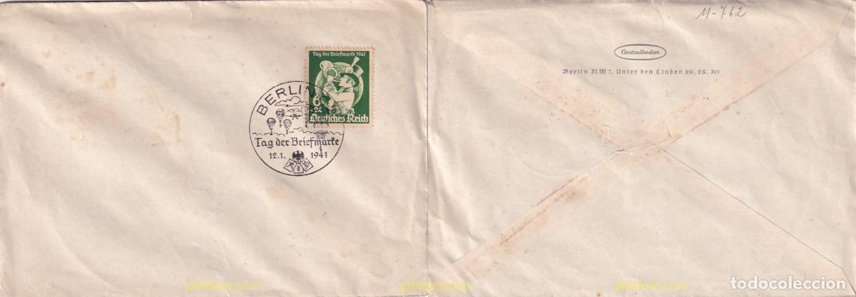 Sellos: 717752 USED ALEMANIA 1941 DIA DEL SELLO