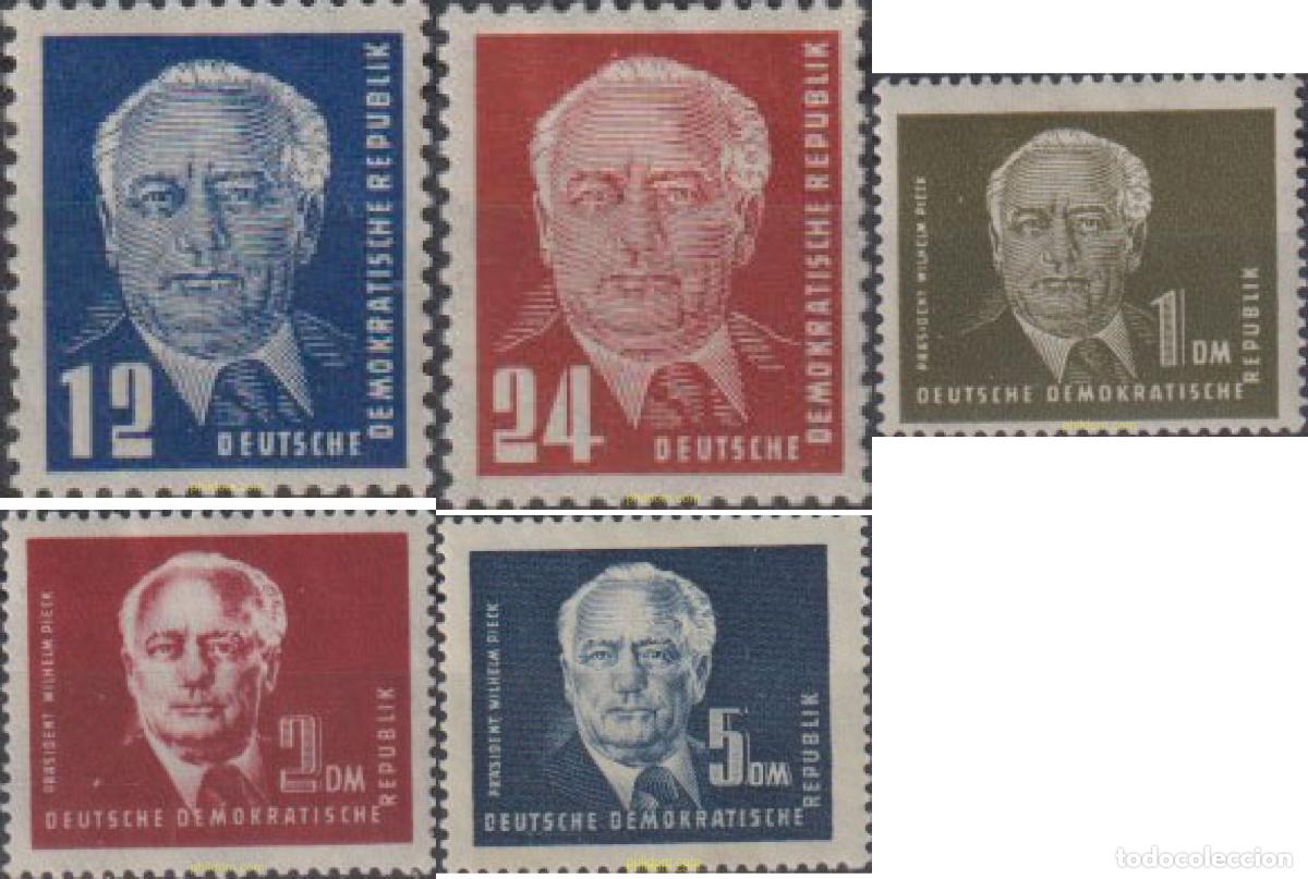 Sellos: 703098 HINGED ALEMANIA DEMOCRATICA 1950 PRESIDENTE WILHELM PIECK