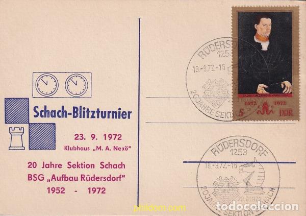 Sellos: 717644 USED ALEMANIA DEMOCRATICA 1972 500 ANIVERSARIO DEL NACIMIENTO DE LUCAS CRANACH