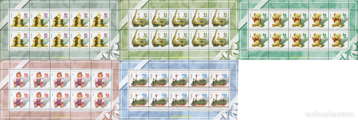Timbres: 12072 MNH ALEMANIA FEDERAL 2002 PRO INFANCIA. JUEGOS INFANTILES