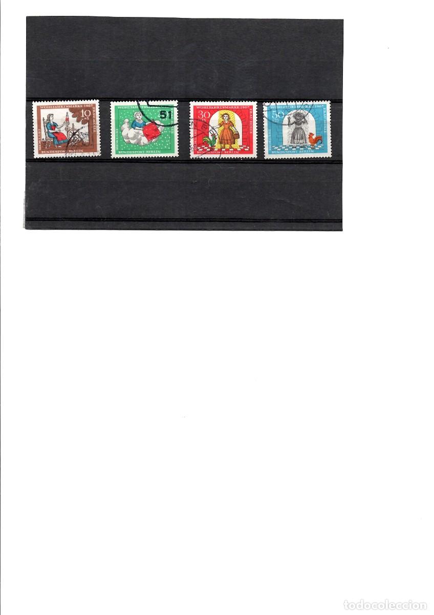 Francobolli: Alemania Berlin 1967,M,310-13 serie usados