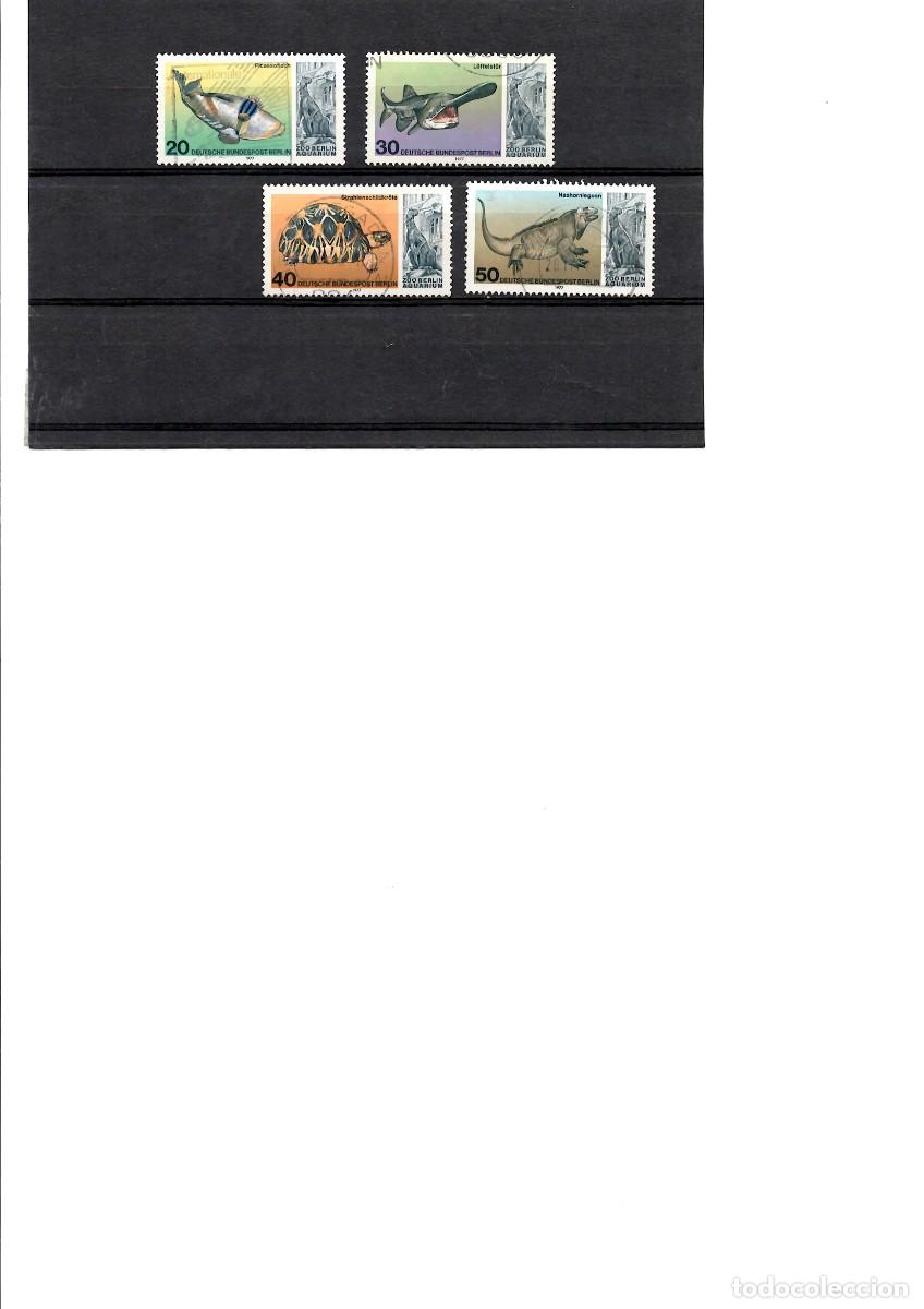 Francobolli: Alemania Berlin 1977,M,552-55 serie usada