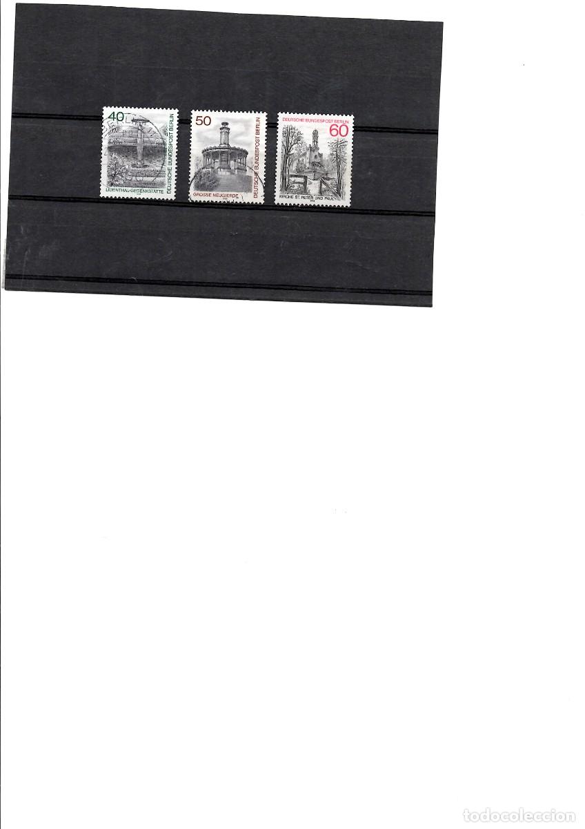 Francobolli: Alemania Berlin 1980,M,634-36 serie usada