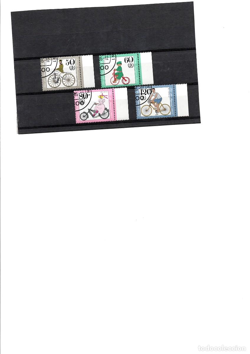 Francobolli: Alemania Berlin 1985,M,735-38 serie usada