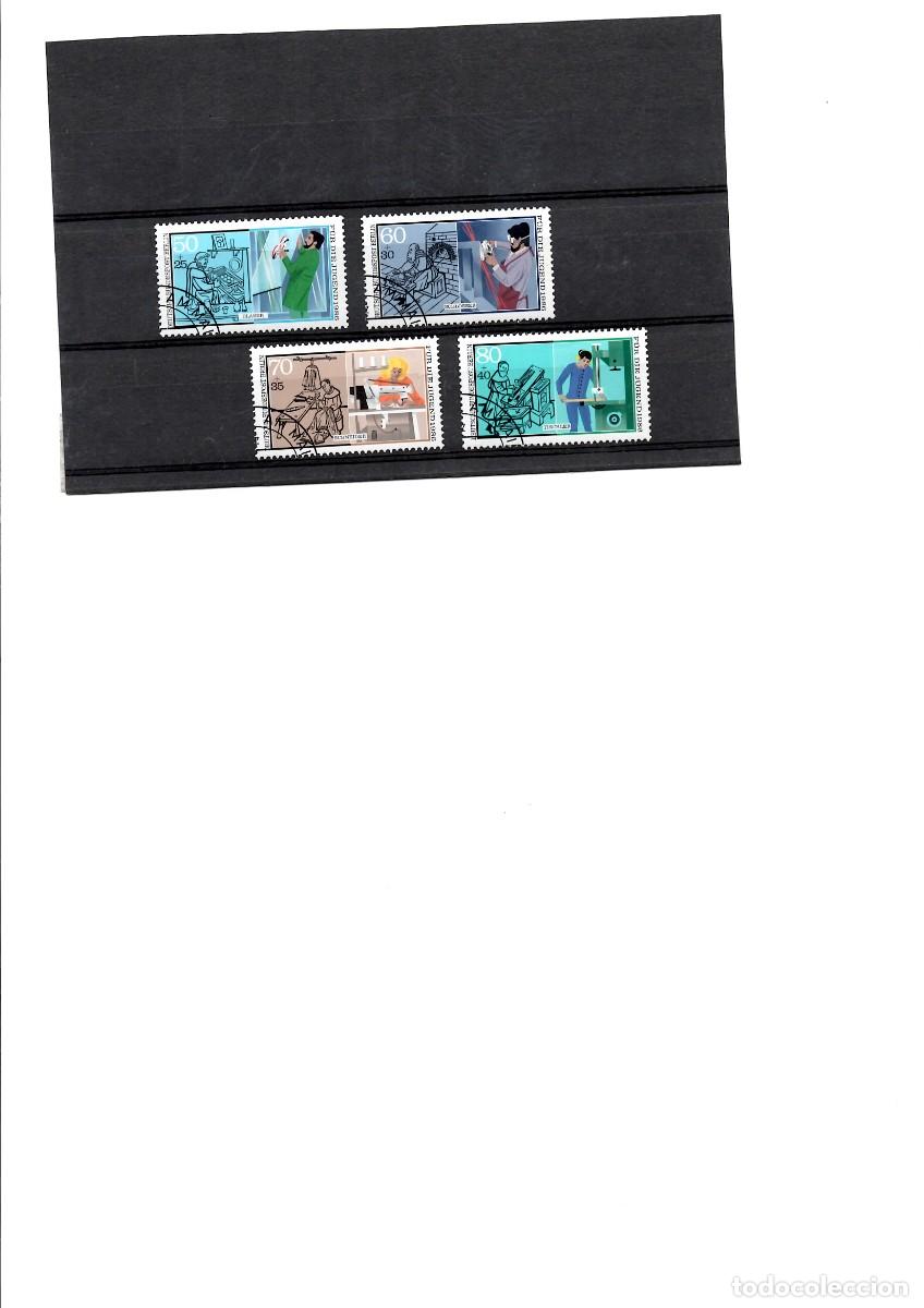 Selos: Alemania Berlin 1986,M,754-57 serie usada
