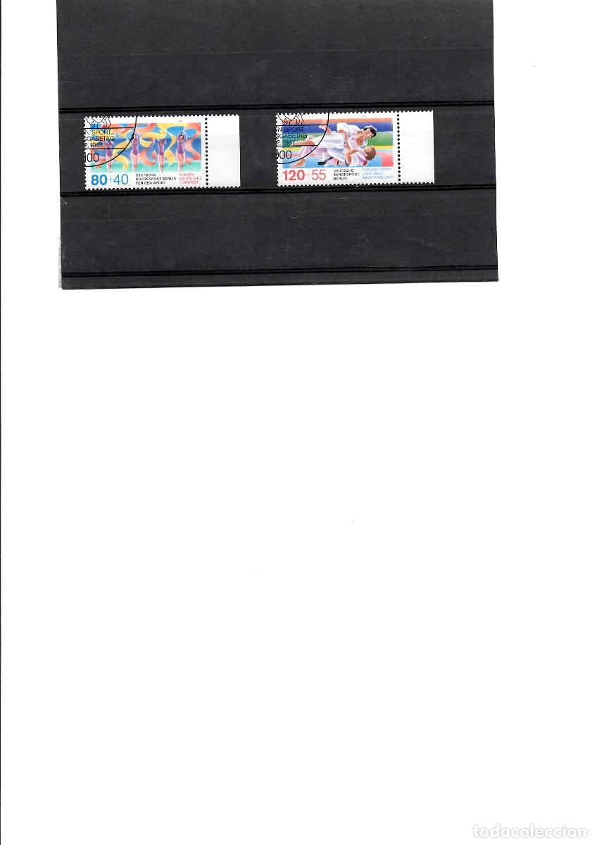 Selos: Alemania Berlin 1987,M,777-78 serie usada