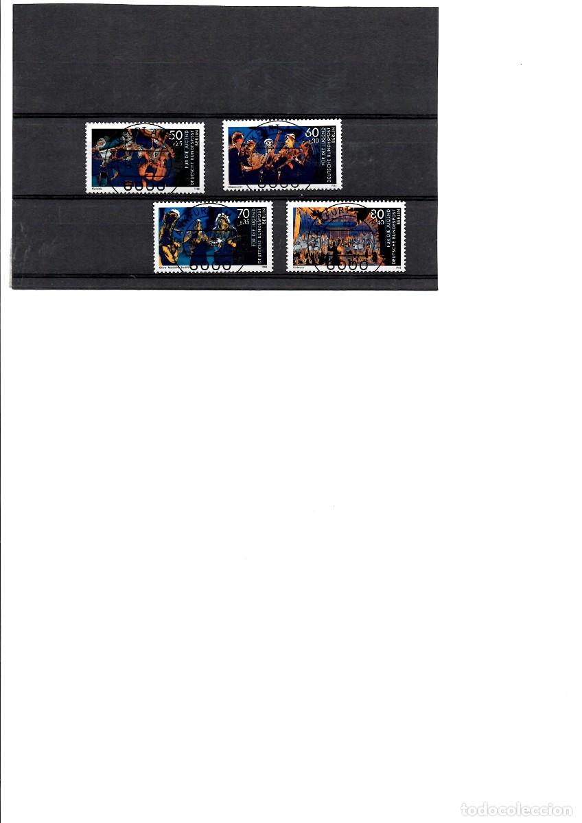Selos: Alemania Berlin 1988,M,807-10, serie usada