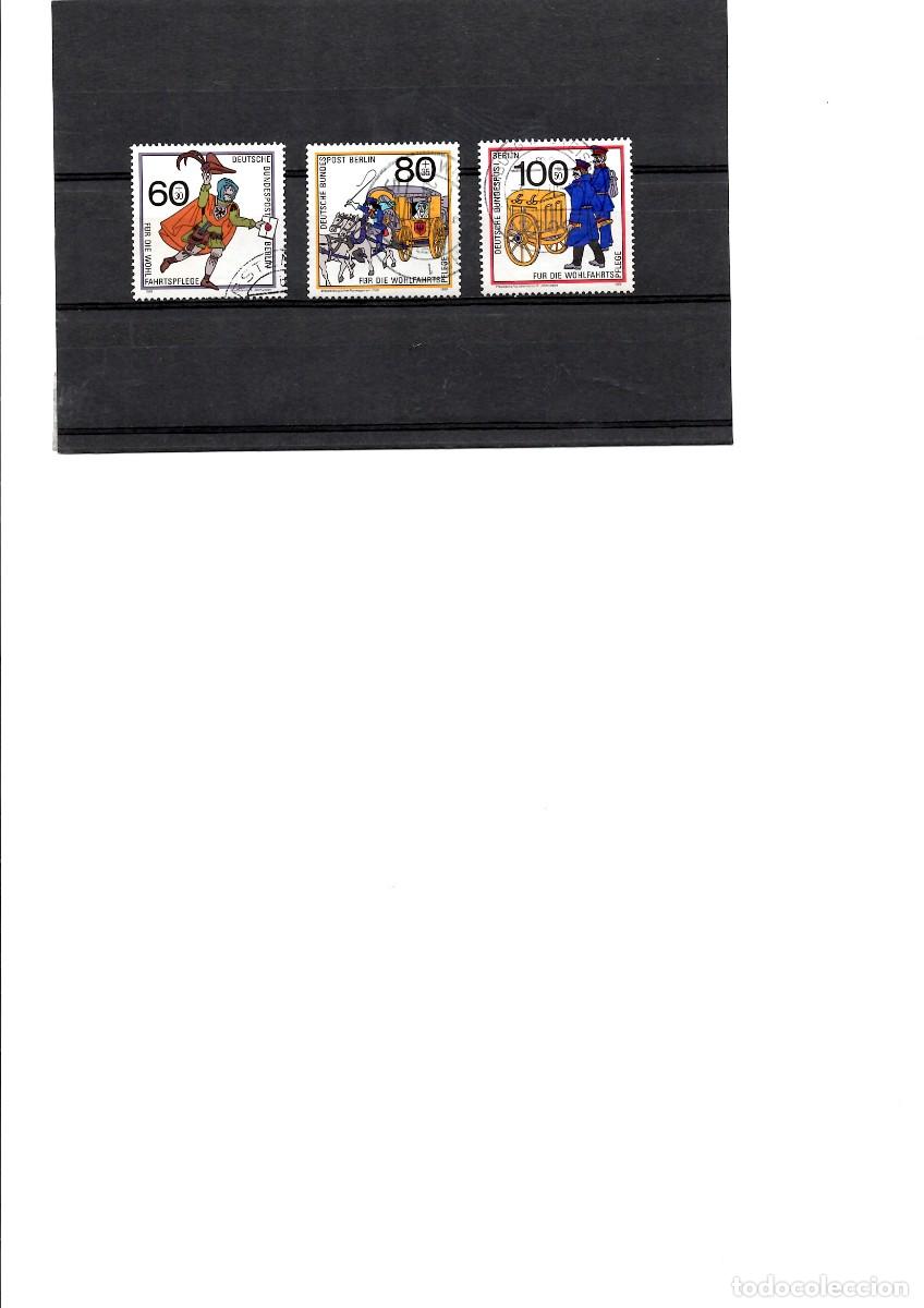 Selos: Alemania Berlin 1989,M,852-54, serie usada
