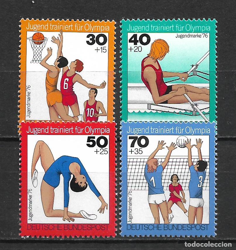 Timbres: alemania 1976 michel 882/885 ** mnh deportes 5&euro;- 8/44