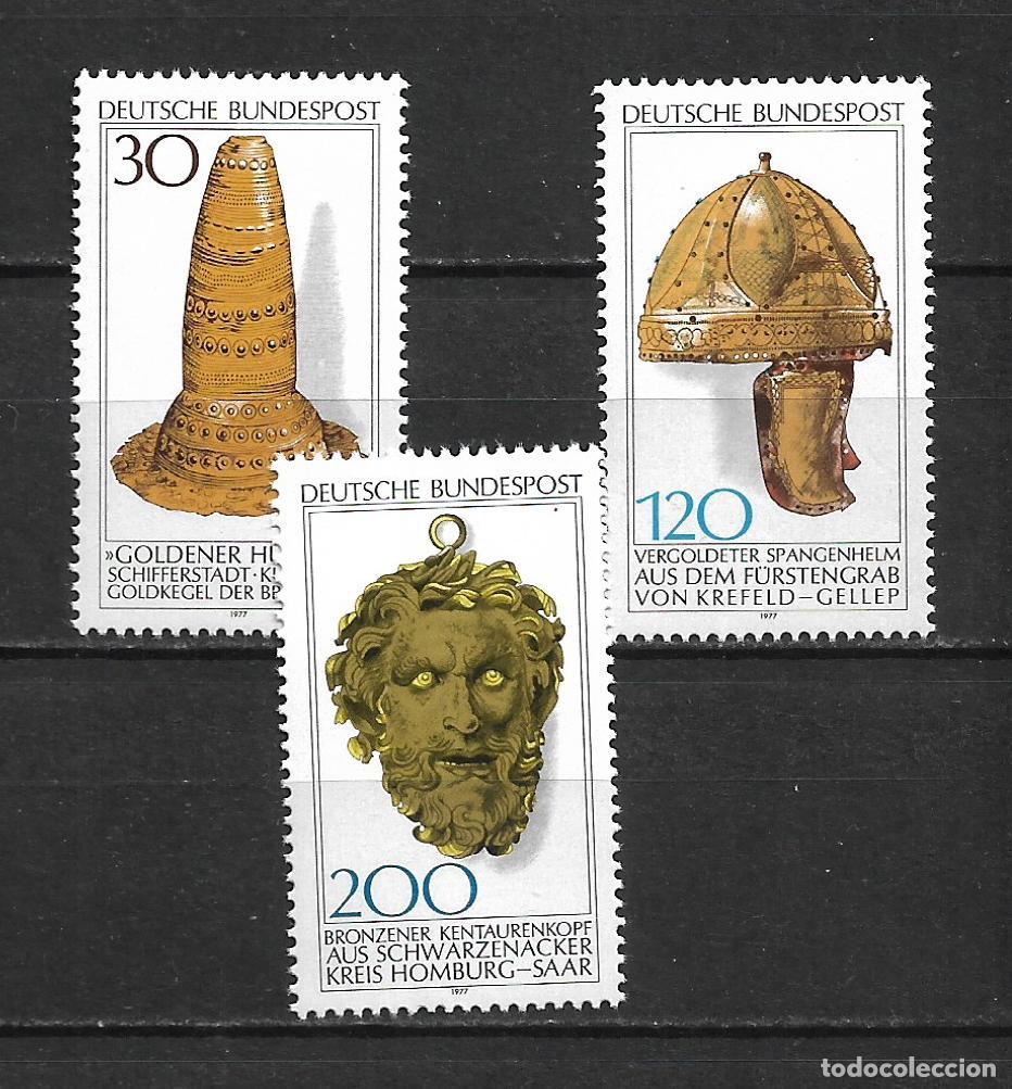 Francobolli: alemania 1977 michel 943/945 ** mnh - 8/44