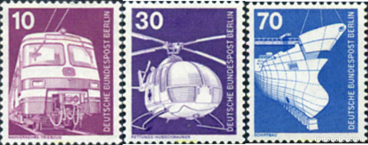 Sellos: 776632 MNH ALEMANIA. Berl&iacute;n 1975 INDUSTRIA Y TECNICA