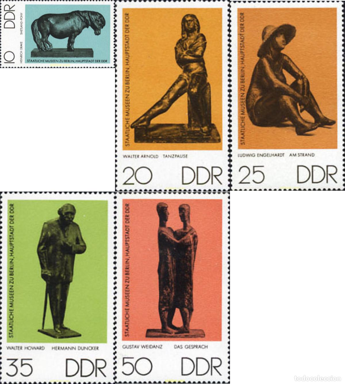 Stamps: 150799 MNH ALEMANIA DEMOCRATICA 1976 ARTES PLASTICAS DEL MUSEO DE BERLIN