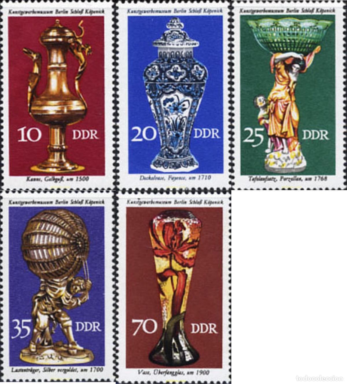 Stamps: 150805 MNH ALEMANIA DEMOCRATICA 1976 ARTESANIA ANTIGUA