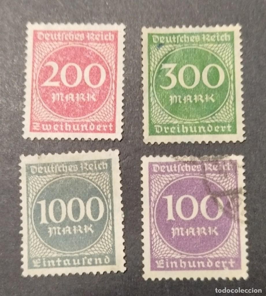 Stamps: Lote sellos Alemania Reich 1923 (ALE3)