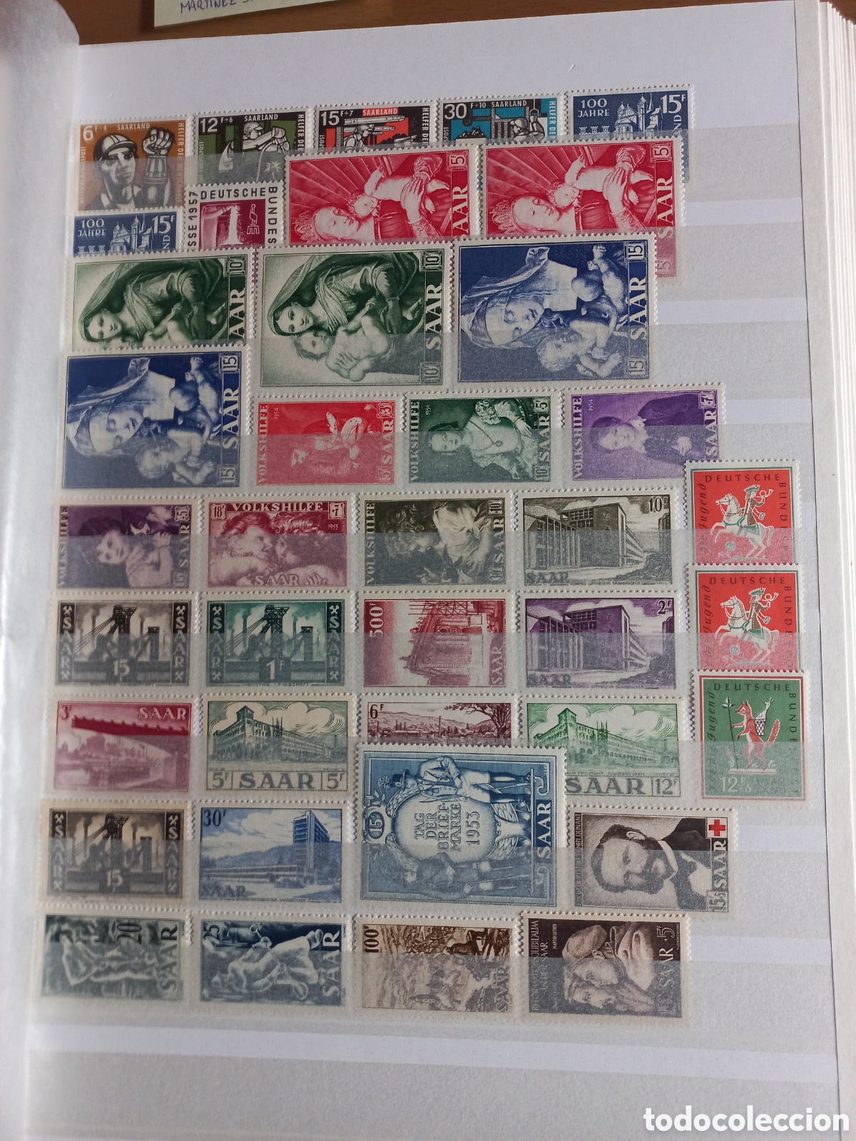 Stamps: LOTE SELLOS SAAR ALEMANIA NUEVOS.