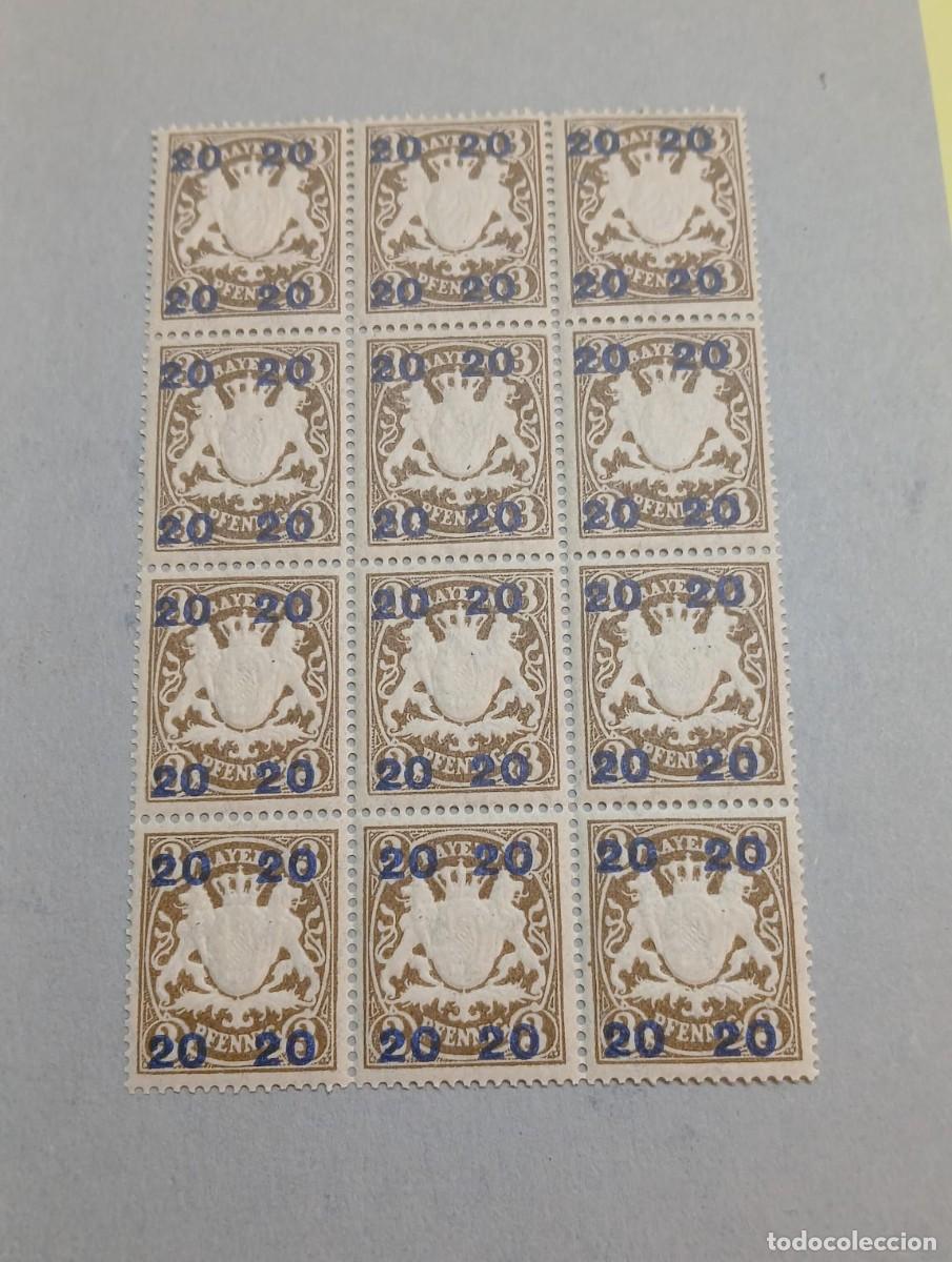 Sellos: Baviera 1920 m177 tipo2 - Foto 1