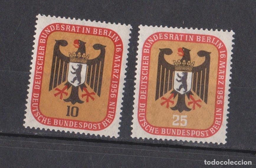 Stamps: ALEMANIA DEUTSCHER BUNDESRAT IN BERLIN 1956 NUEVOS CON GOMA